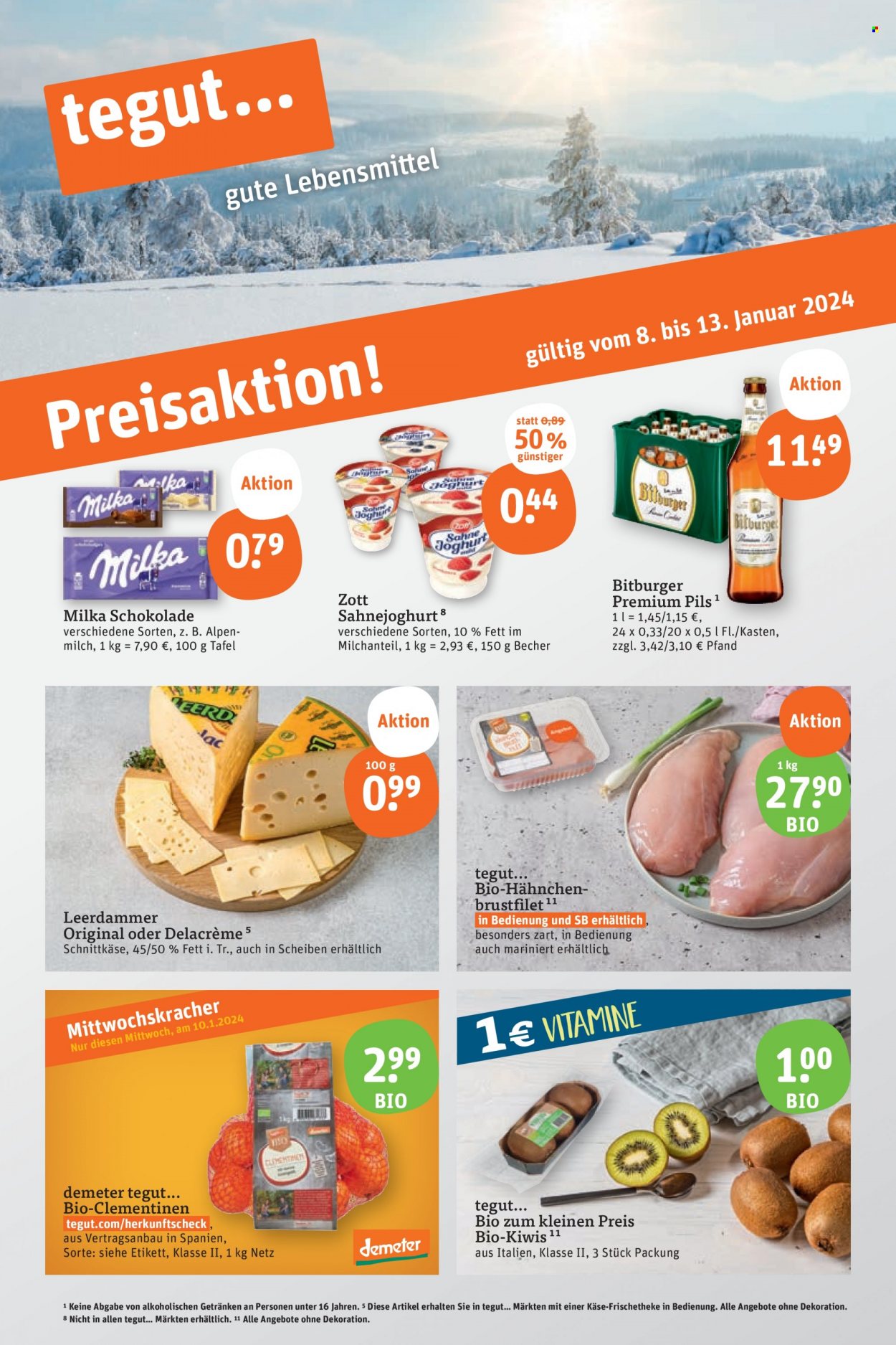 tegut... Prospekte  - 8.01.2024 - 13.01.2024. Seite 3