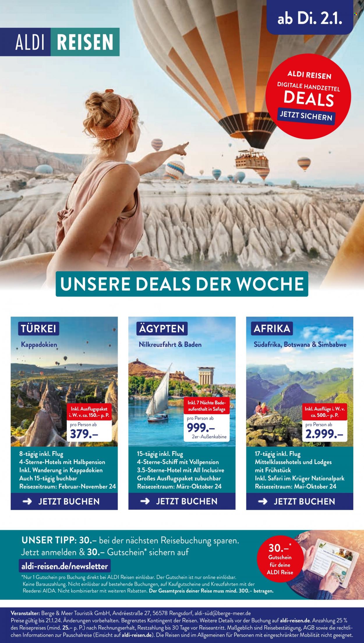 ALDI SÜD Prospekte  - 15.01.2024 - 20.01.2024. Seite 22