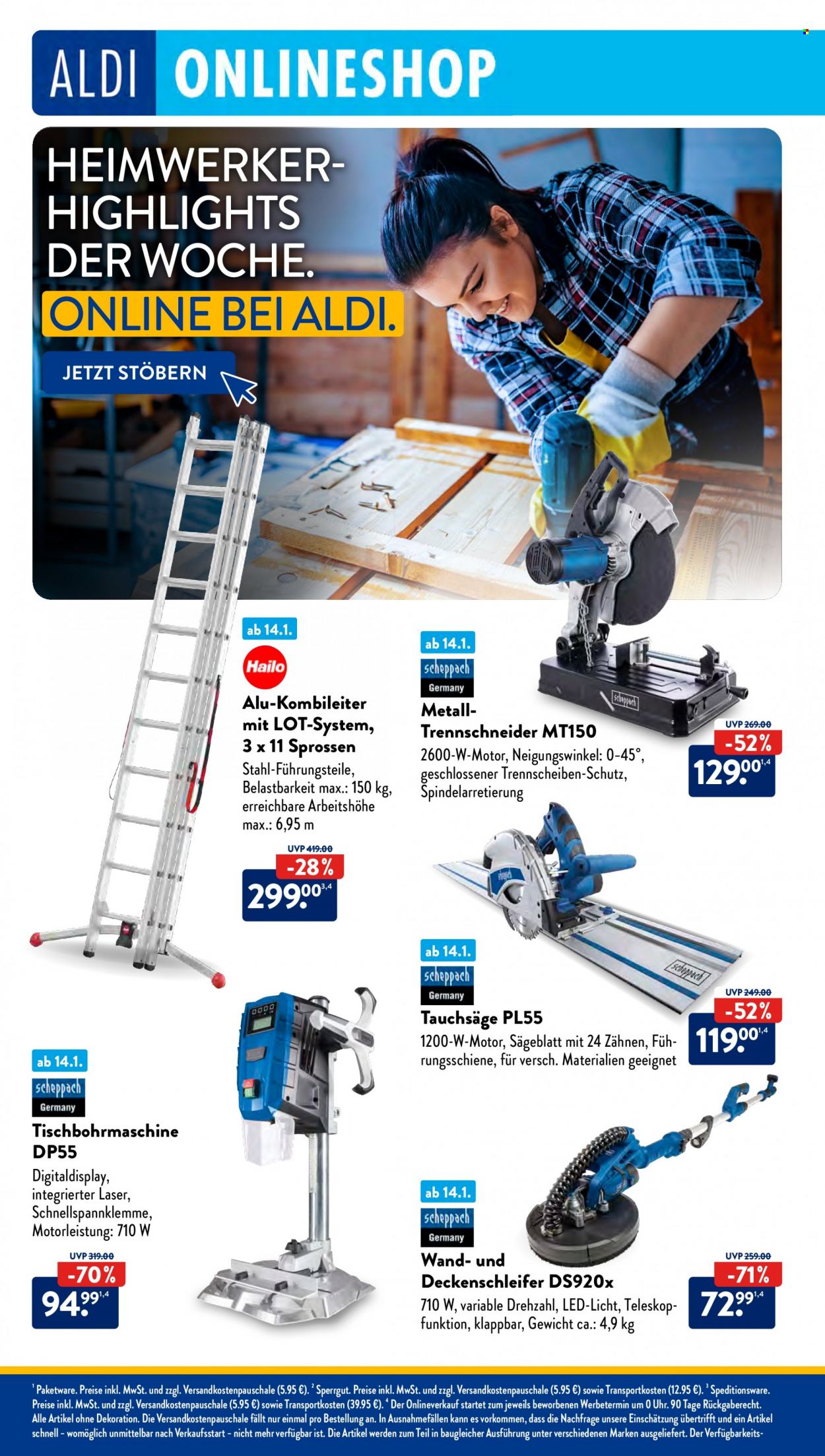 ALDI SÜD Prospekte  - 15.01.2024 - 20.01.2024. Seite 36