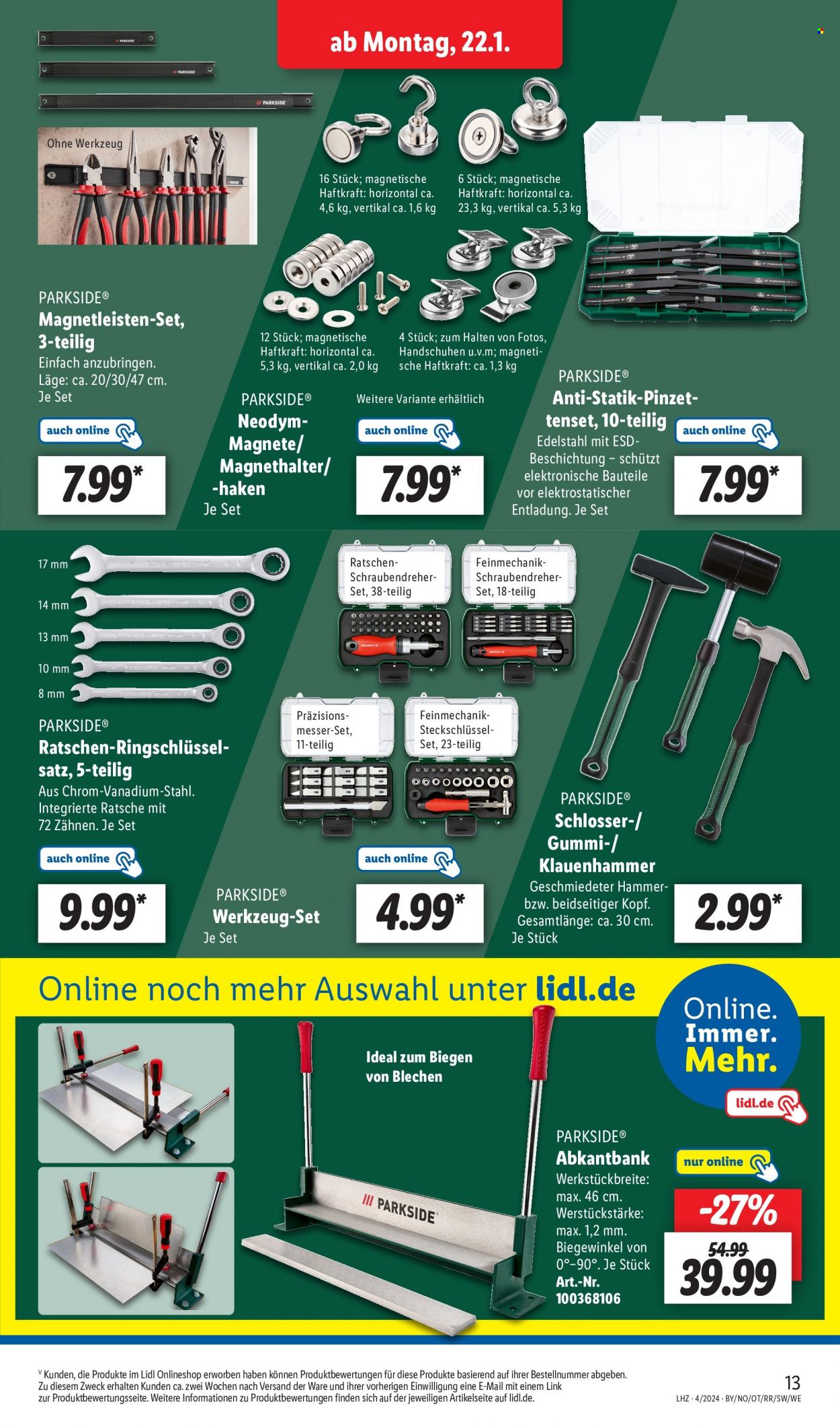 Lidl Prospekte  - 22.01.2024 - 27.01.2024. Seite 5