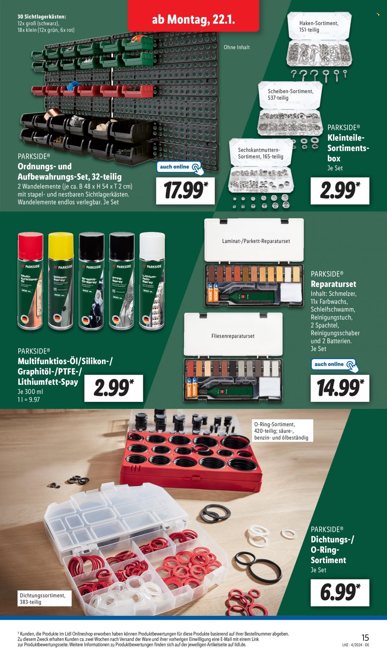 Lidl Prospekte  - 22.01.2024 - 27.01.2024. Seite 7