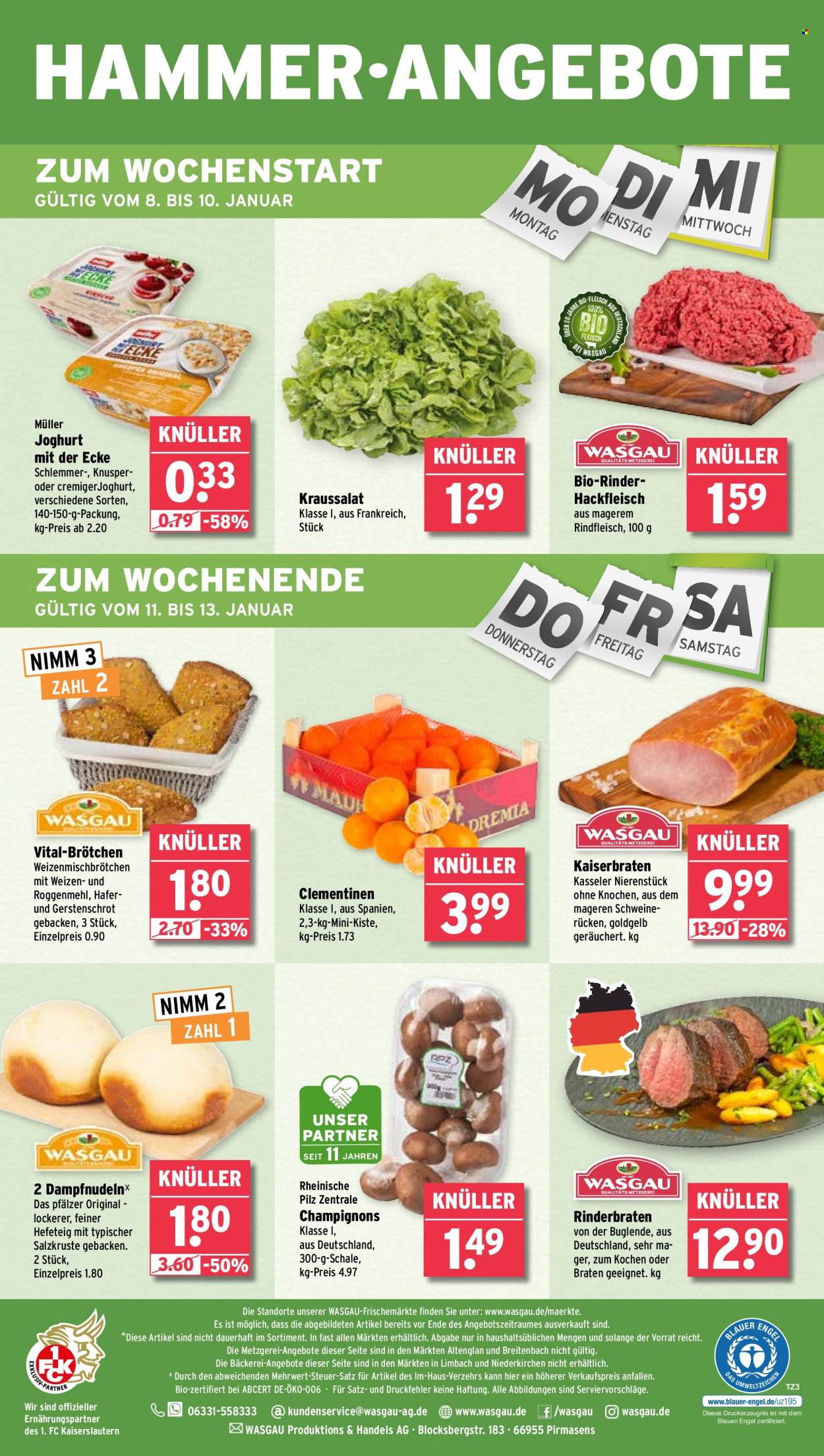 Wasgau Prospekte  - 8.01.2024 - 13.01.2024. Seite 24