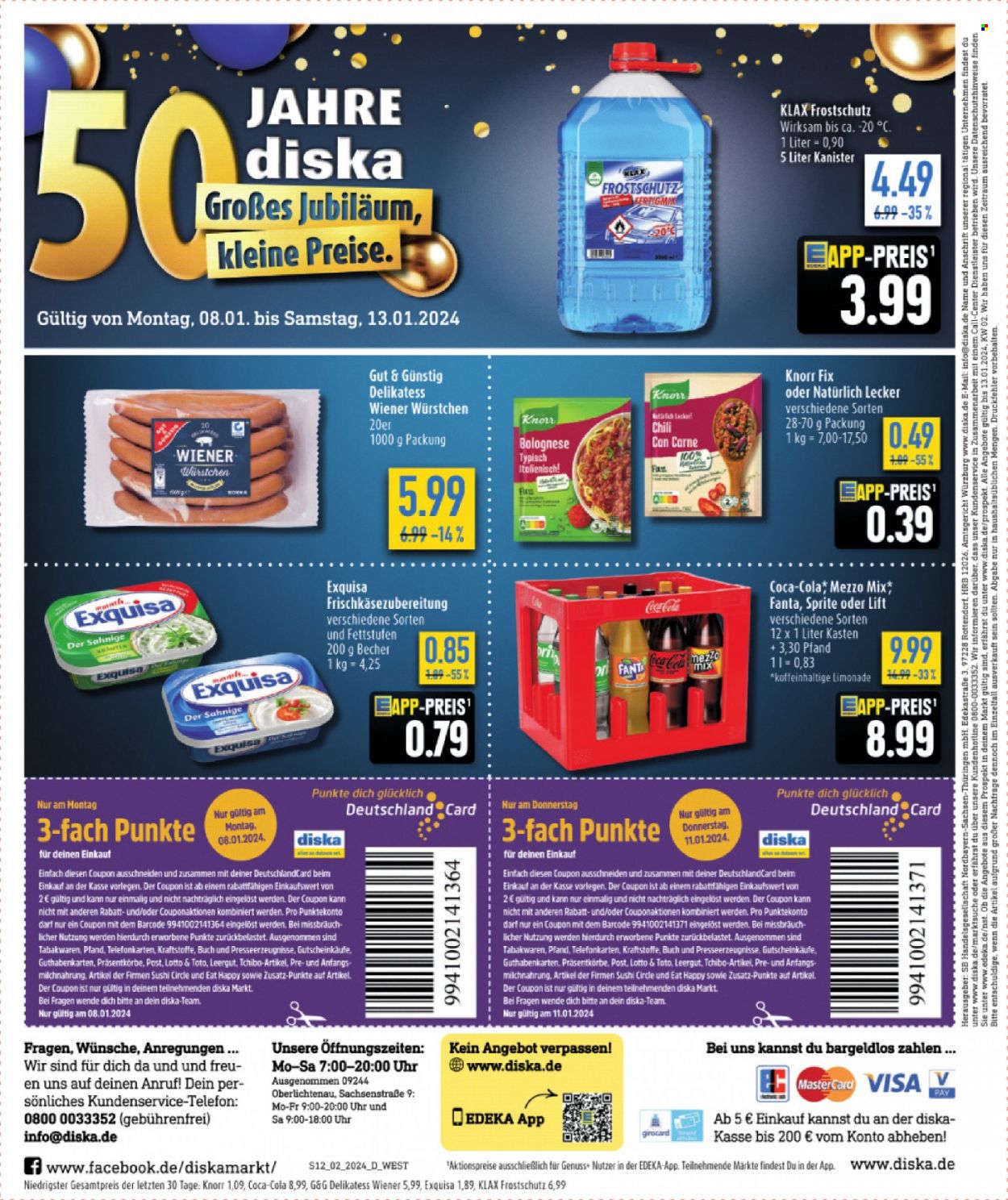 Diska Prospekte  - 8.01.2024 - 13.01.2024. Seite 12