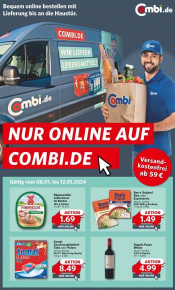 Prospekte Combi - 8.01.2024 - 12.01.2024.