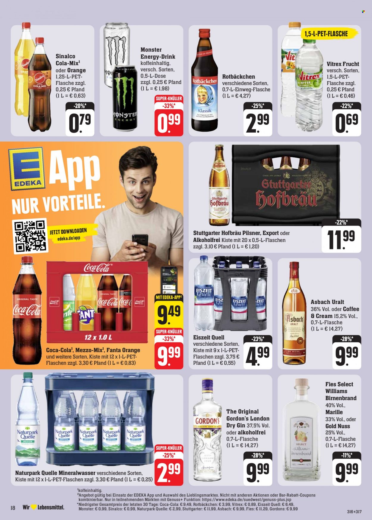 Edeka Prospekte  - 8.01.2024 - 13.01.2024. Seite 22