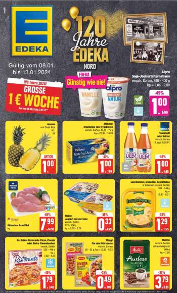 Prospekte Edeka - 8.01.2024 - 13.01.2024.