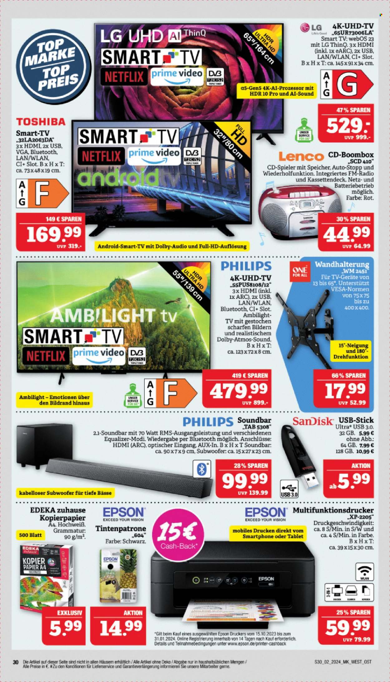 Marktkauf Prospekte  - 8.01.2024 - 13.01.2024. Seite 30