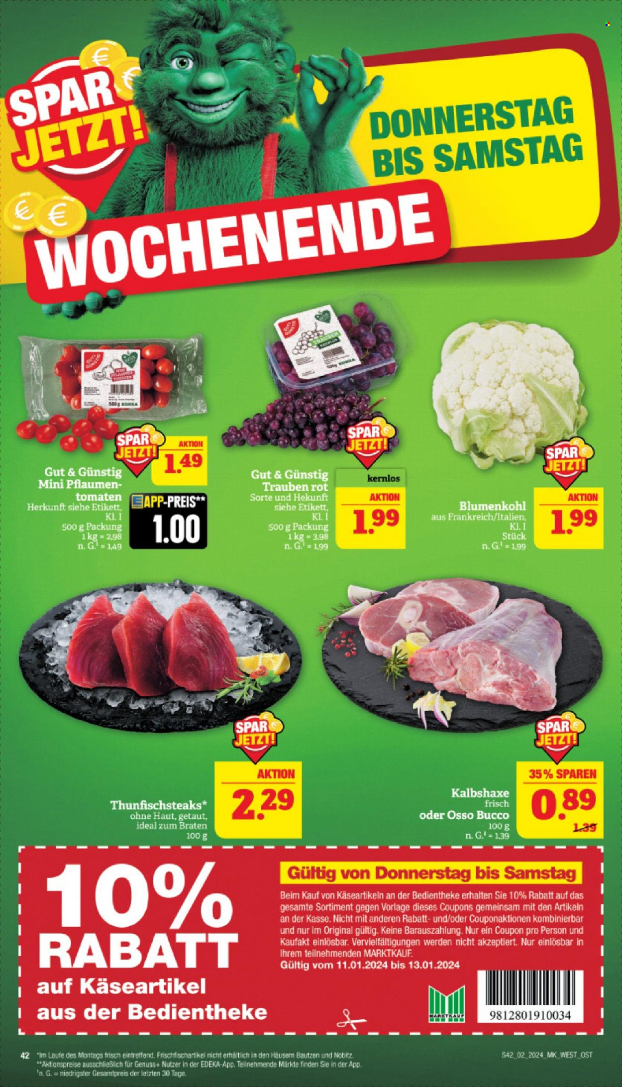 Marktkauf Prospekte  - 8.01.2024 - 13.01.2024. Seite 42