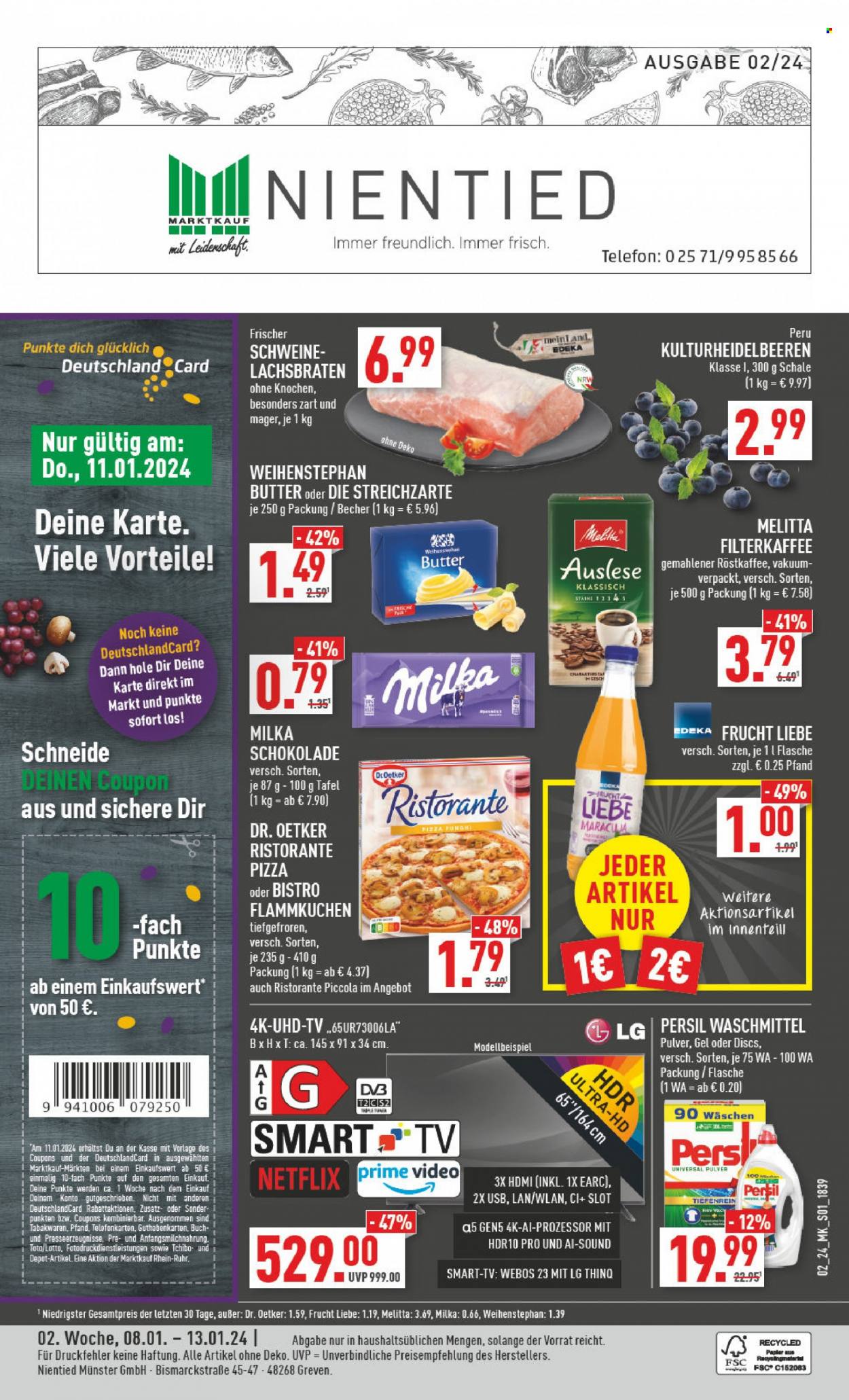 Marktkauf Prospekte  - 8.01.2024 - 13.01.2024. Seite 1