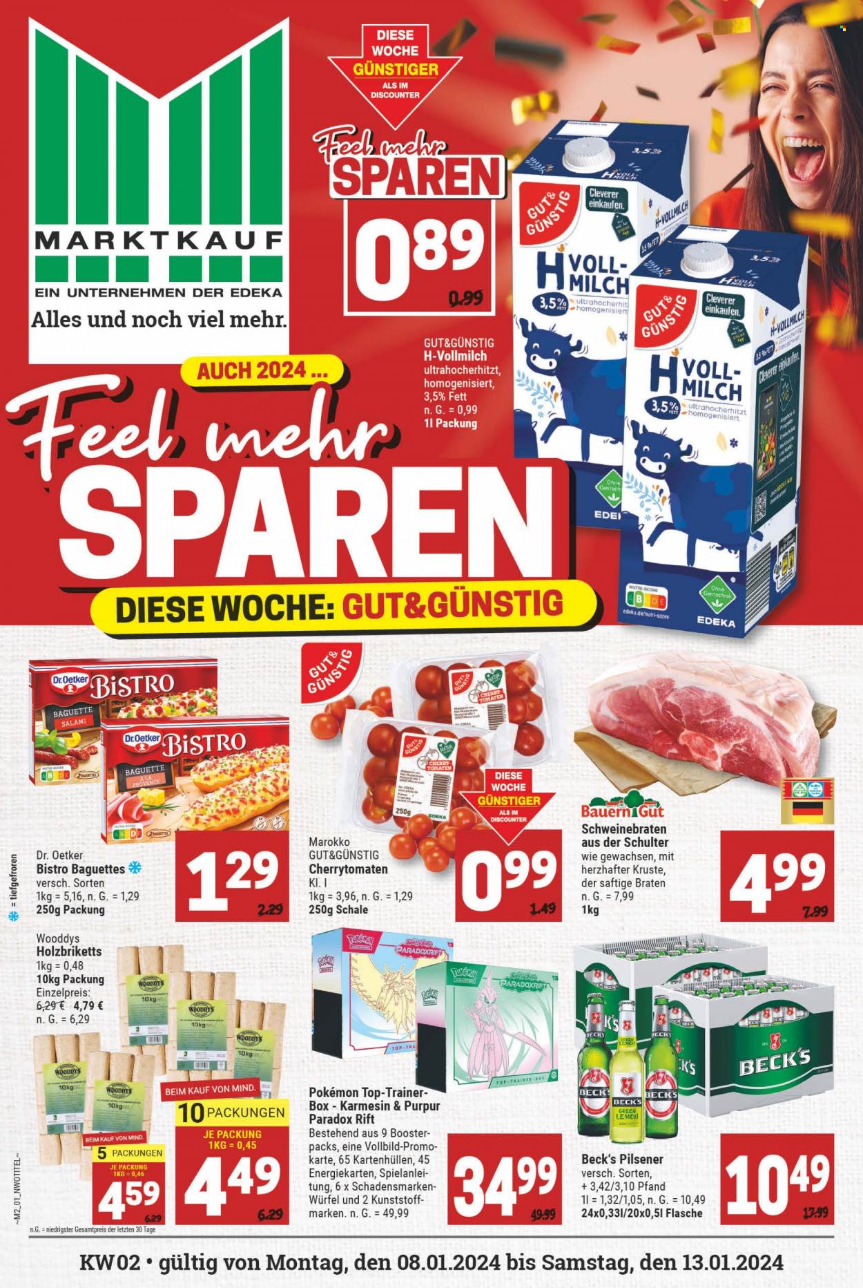 Marktkauf Prospekte  - 8.01.2024 - 13.01.2024. Seite 1