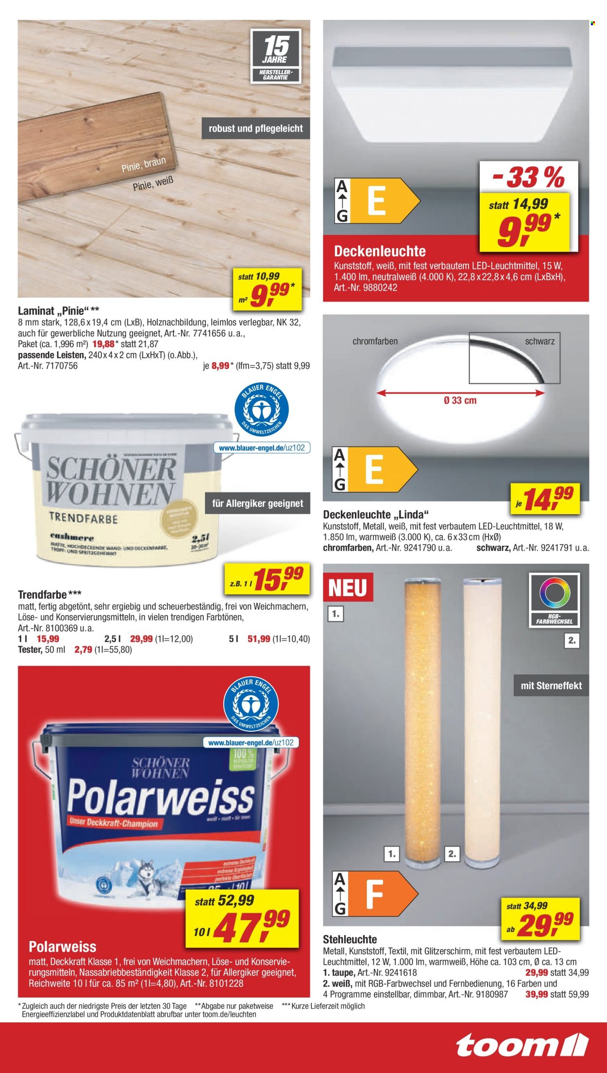 toom Baumarkt Prospekte  - 13.01.2024 - 19.01.2024. Seite 3