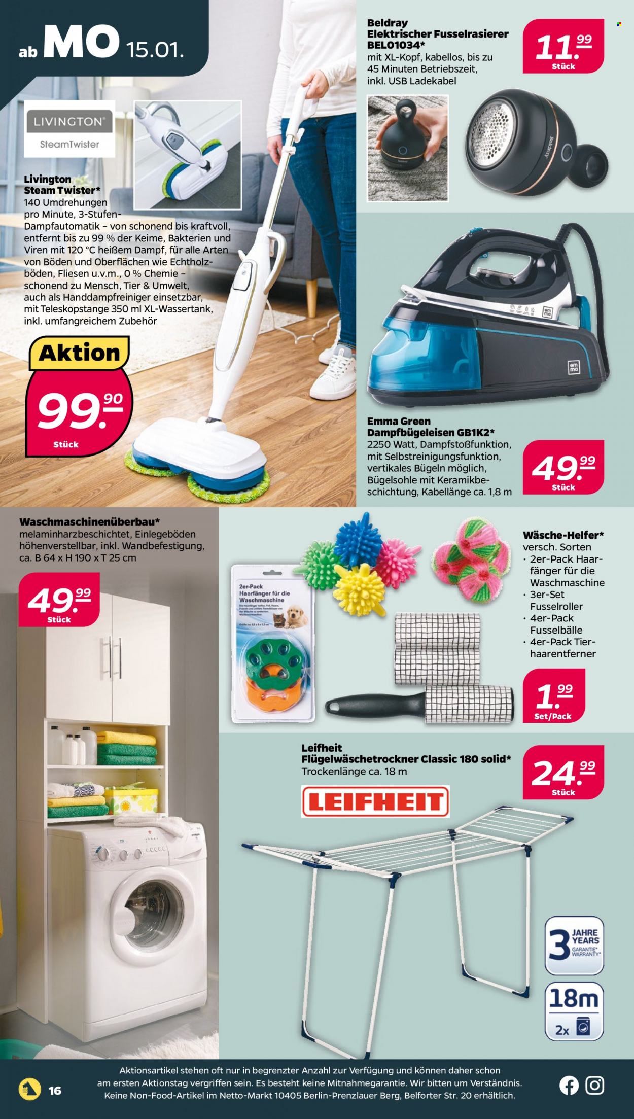 Netto Prospekte  - 15.01.2024 - 20.01.2024. Seite 16