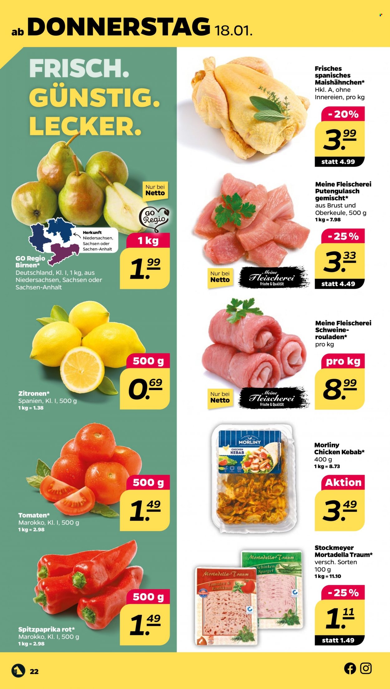 Netto Prospekte  - 15.01.2024 - 20.01.2024. Seite 22