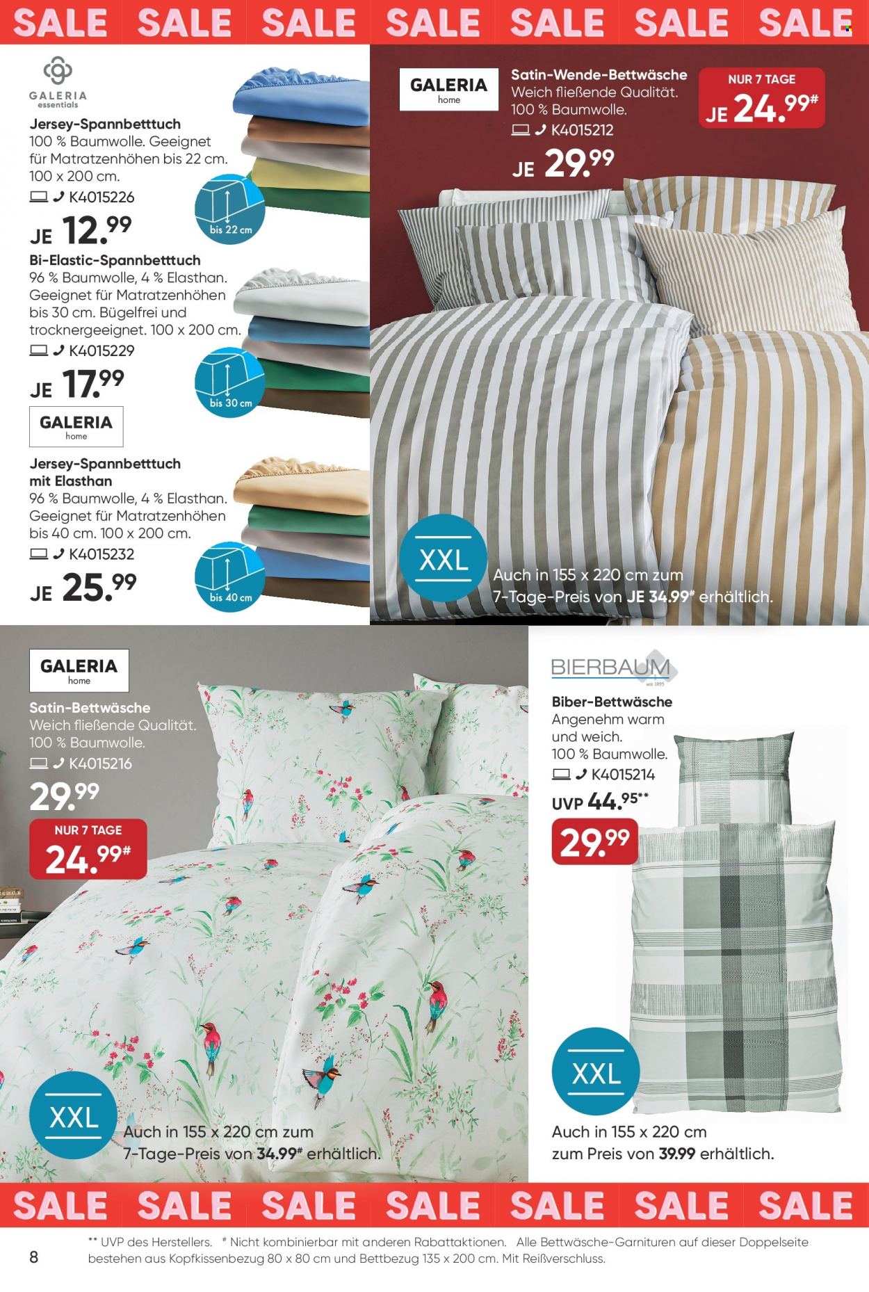 GALERIA Karstadt Kaufhof Prospekte  - 10.01.2024 - 16.01.2024. Seite 8