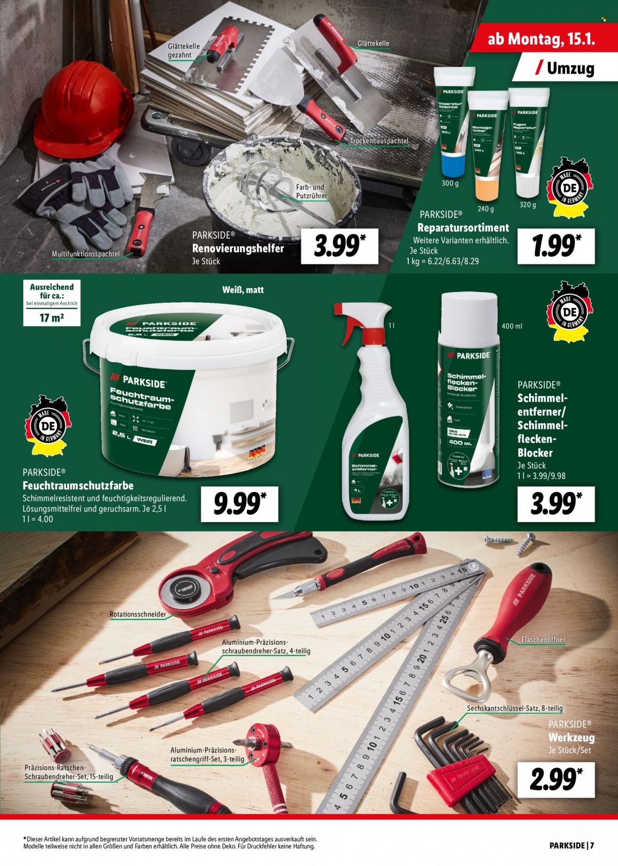 Lidl Prospekte  - 15.01.2024 - 15.01.2024. Seite 7