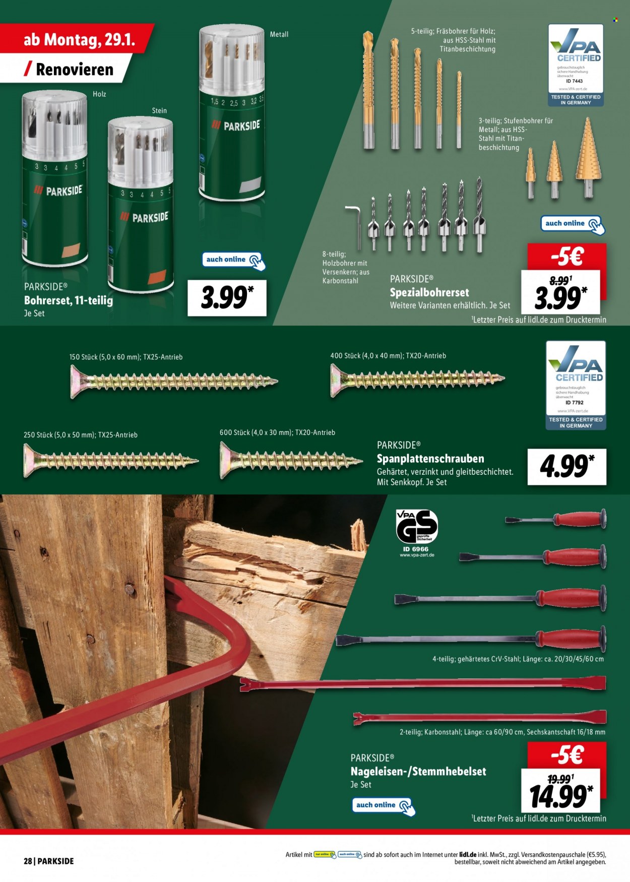 Lidl Prospekte  - 15.01.2024 - 15.01.2024. Seite 28