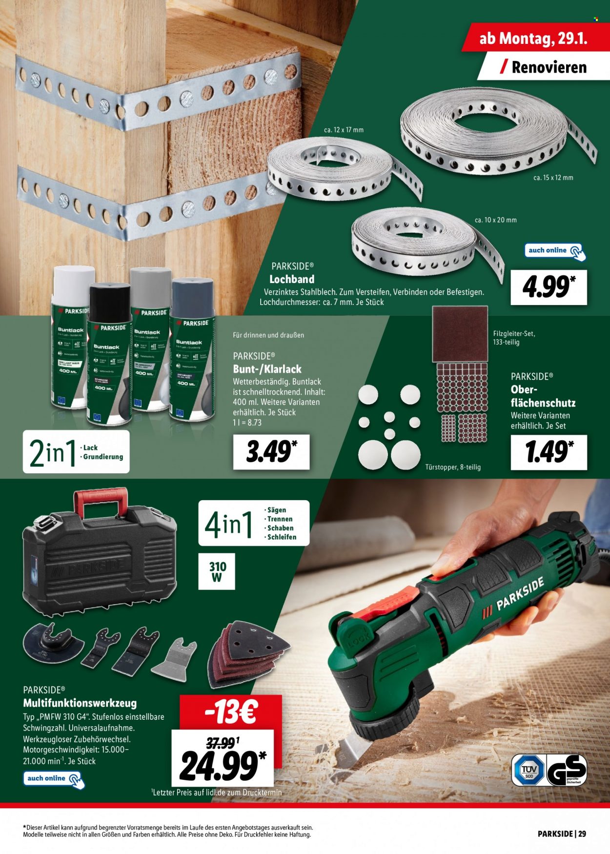 Lidl Prospekte  - 15.01.2024 - 15.01.2024. Seite 29
