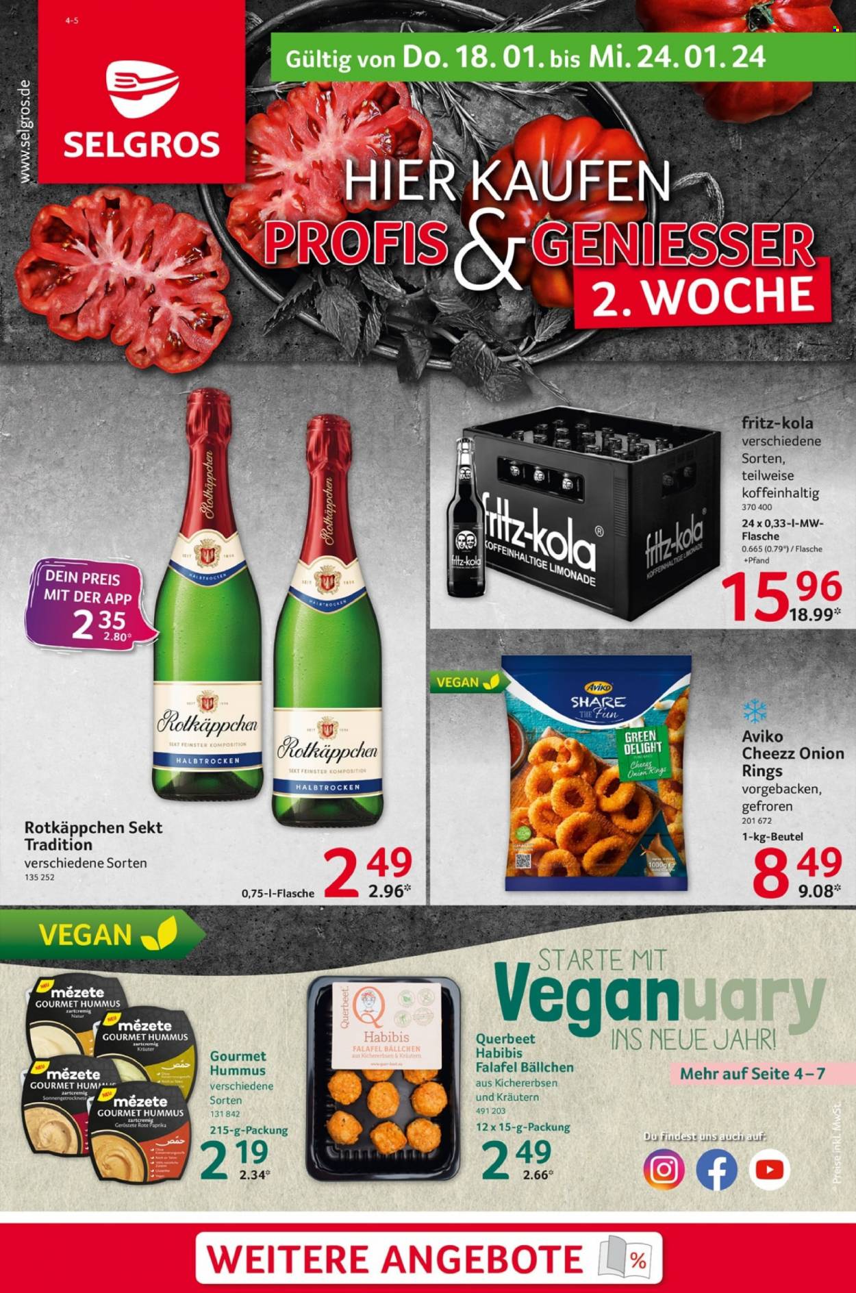 Selgros Prospekte  - 18.01.2024 - 24.01.2024. Seite 1