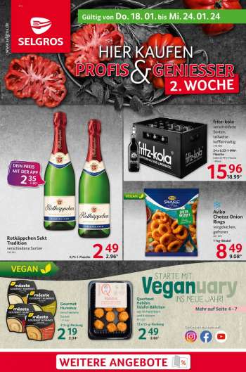 Prospekte Selgros - 18.01.2024 - 24.01.2024.