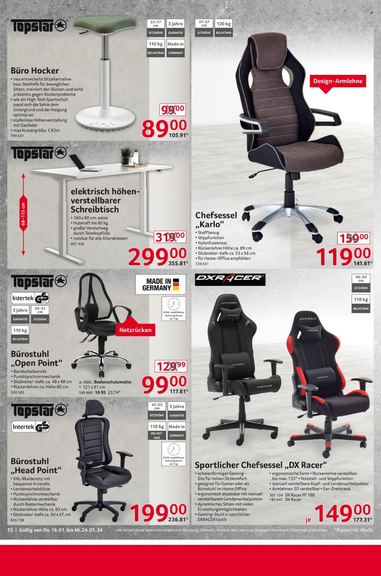 Selgros Prospekte  - 18.01.2024 - 24.01.2024. Seite 12