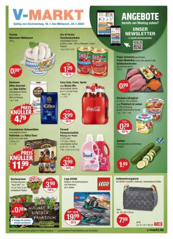 Prospekte V-Markt - 18.01.2024 - 24.01.2024.