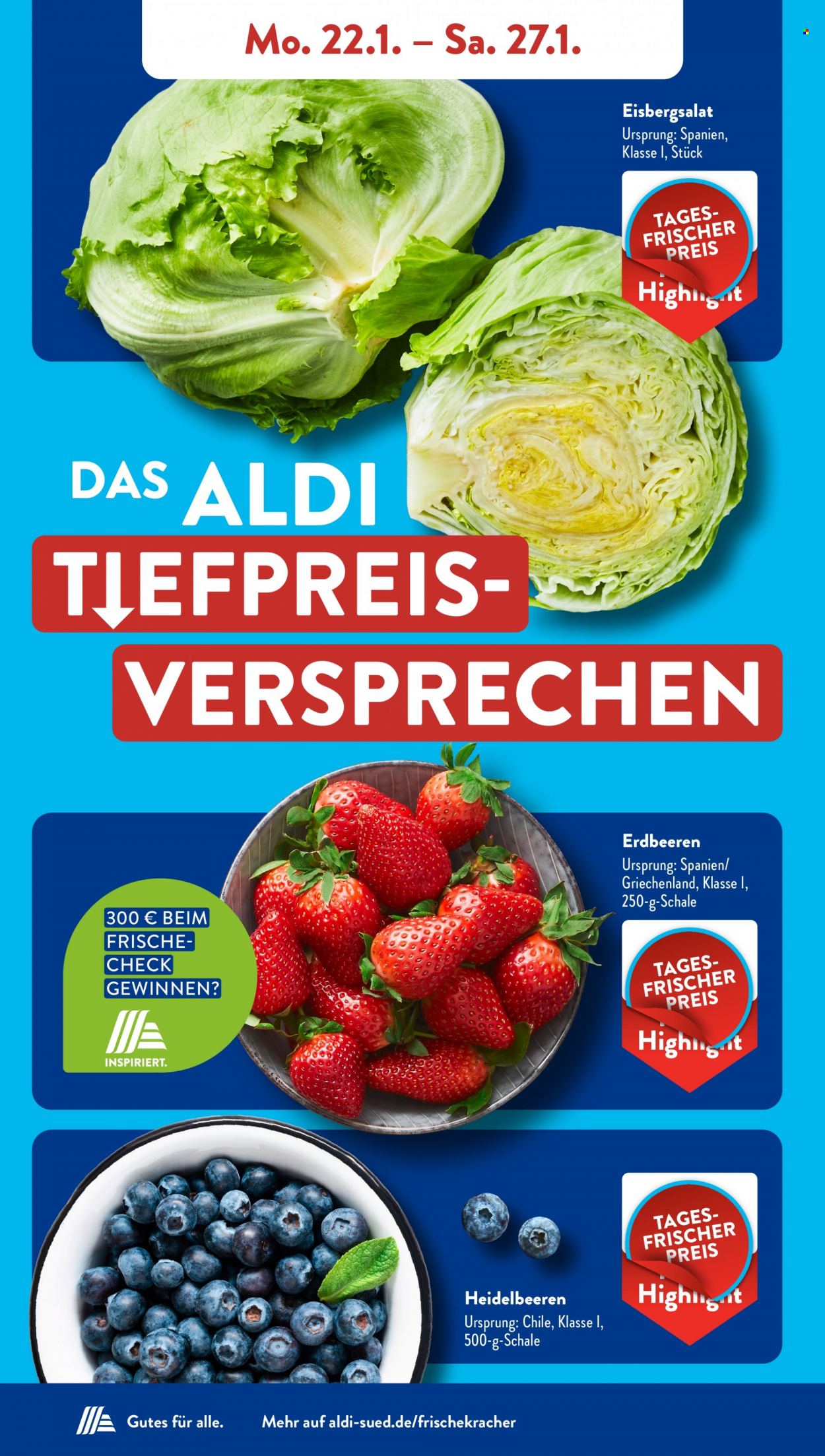 ALDI SÜD Prospekte  - 22.01.2024 - 27.01.2024. Seite 4