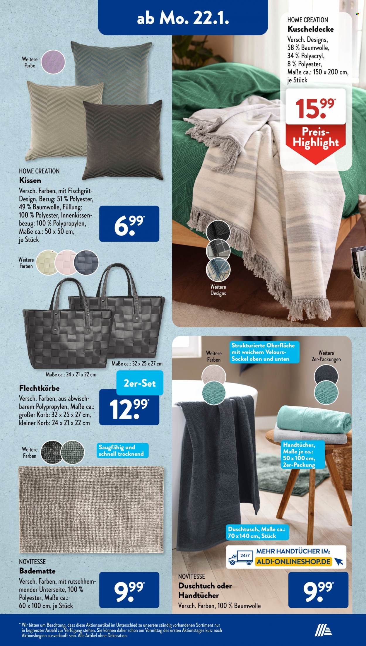 ALDI SÜD Prospekte  - 22.01.2024 - 27.01.2024. Seite 13