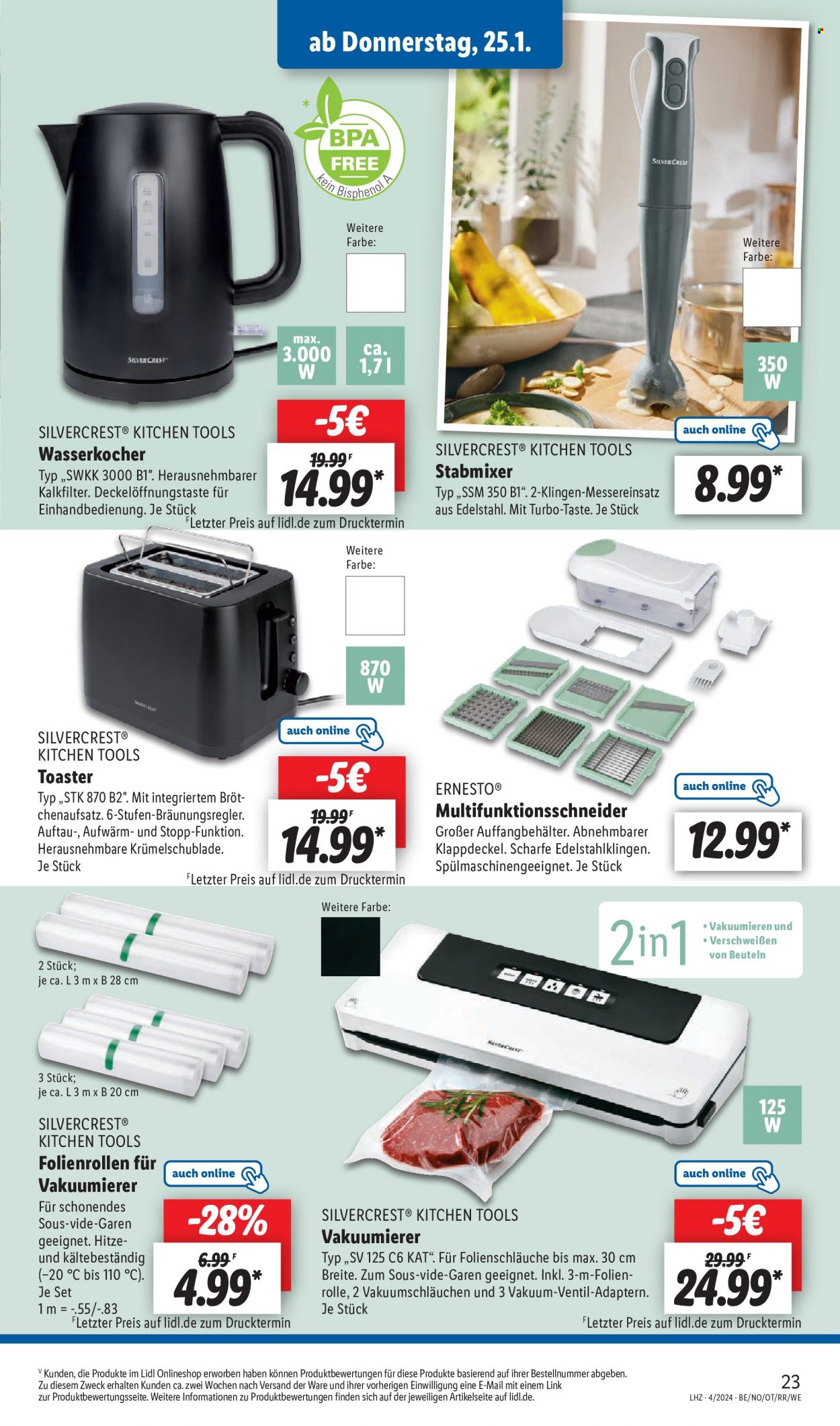 Lidl Prospekte  - 22.01.2024 - 27.01.2024. Seite 29