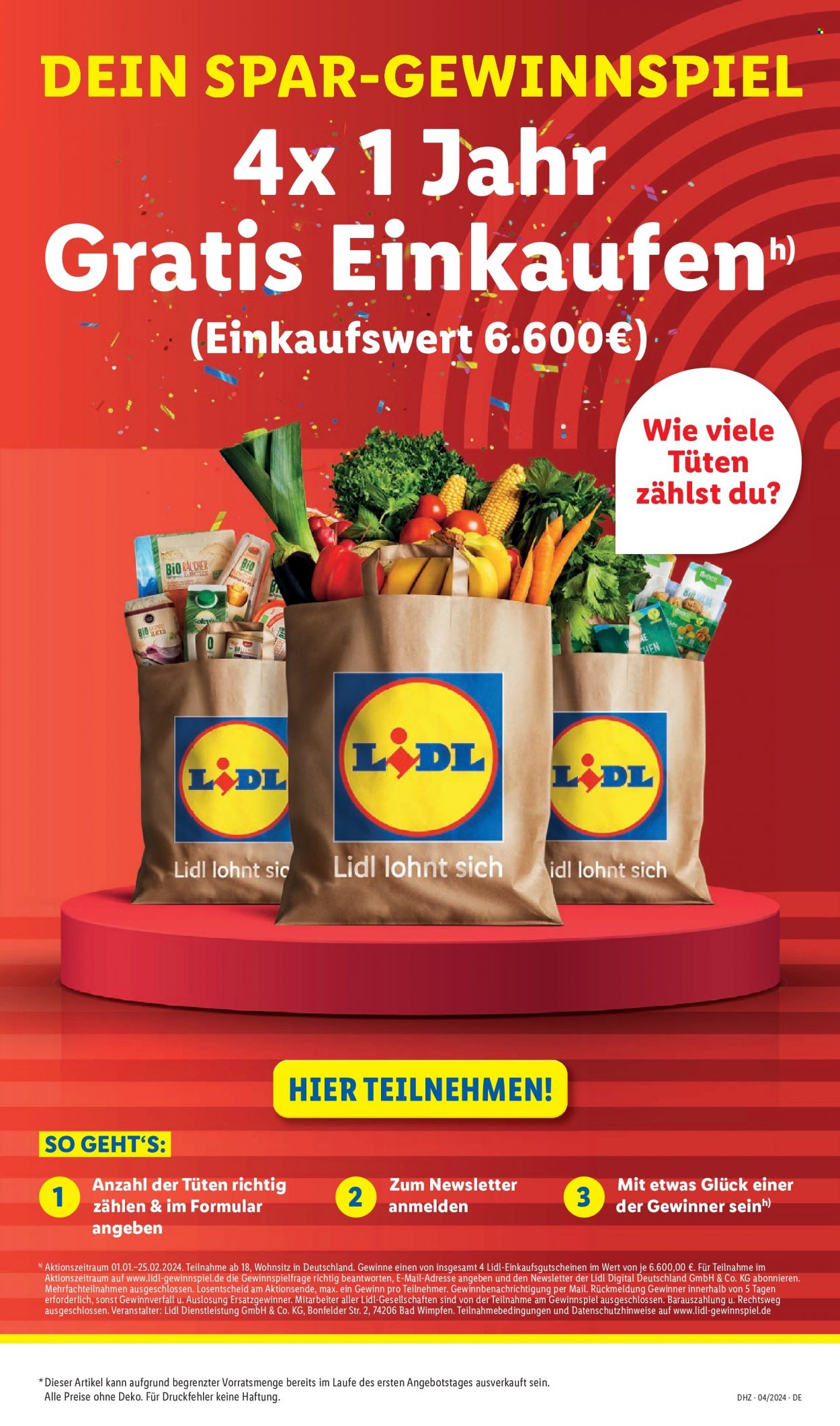 Lidl Prospekte  - 22.01.2024 - 27.01.2024. Seite 60