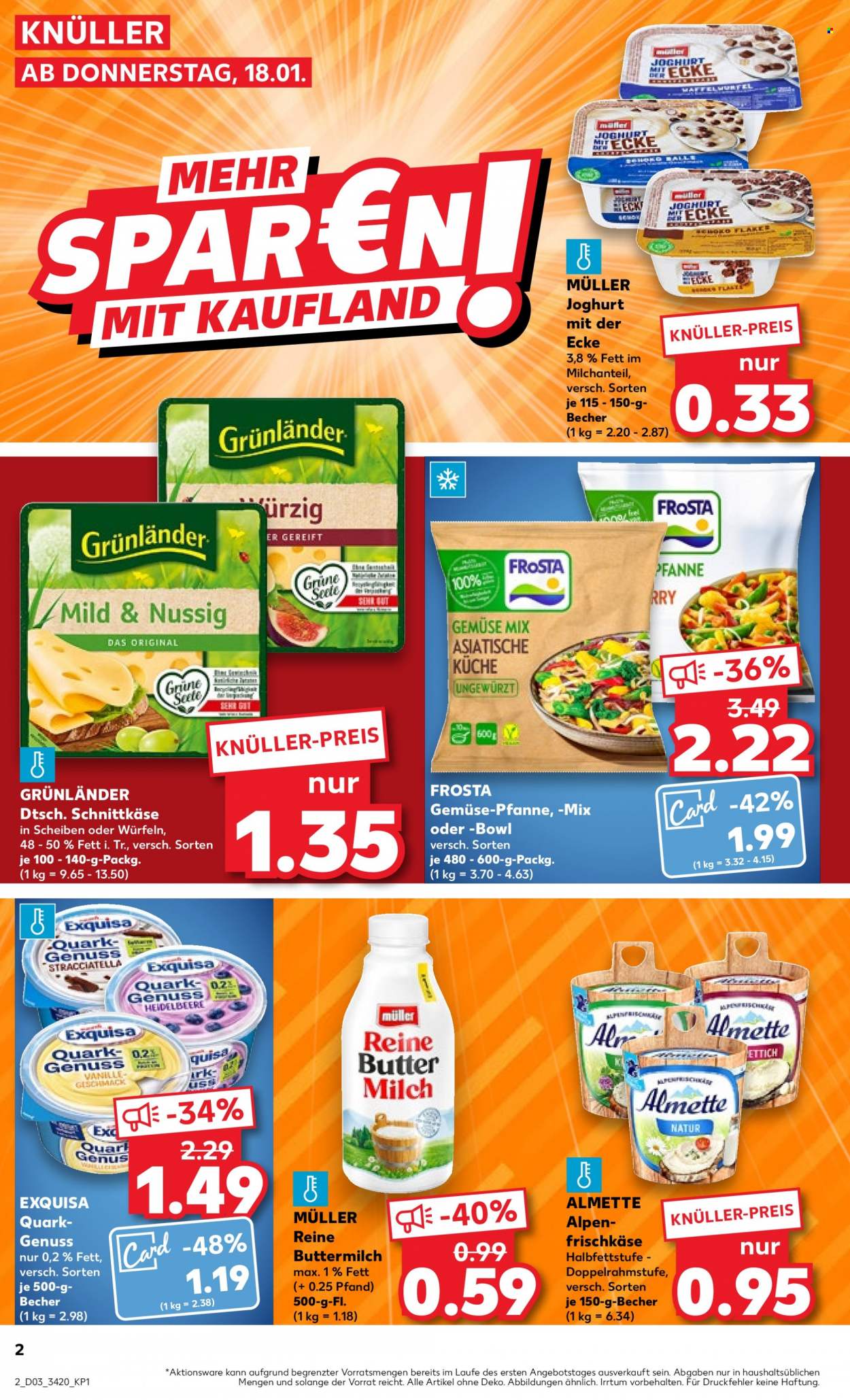 Kaufland Prospekte  - 18.01.2024 - 24.01.2024. Seite 2