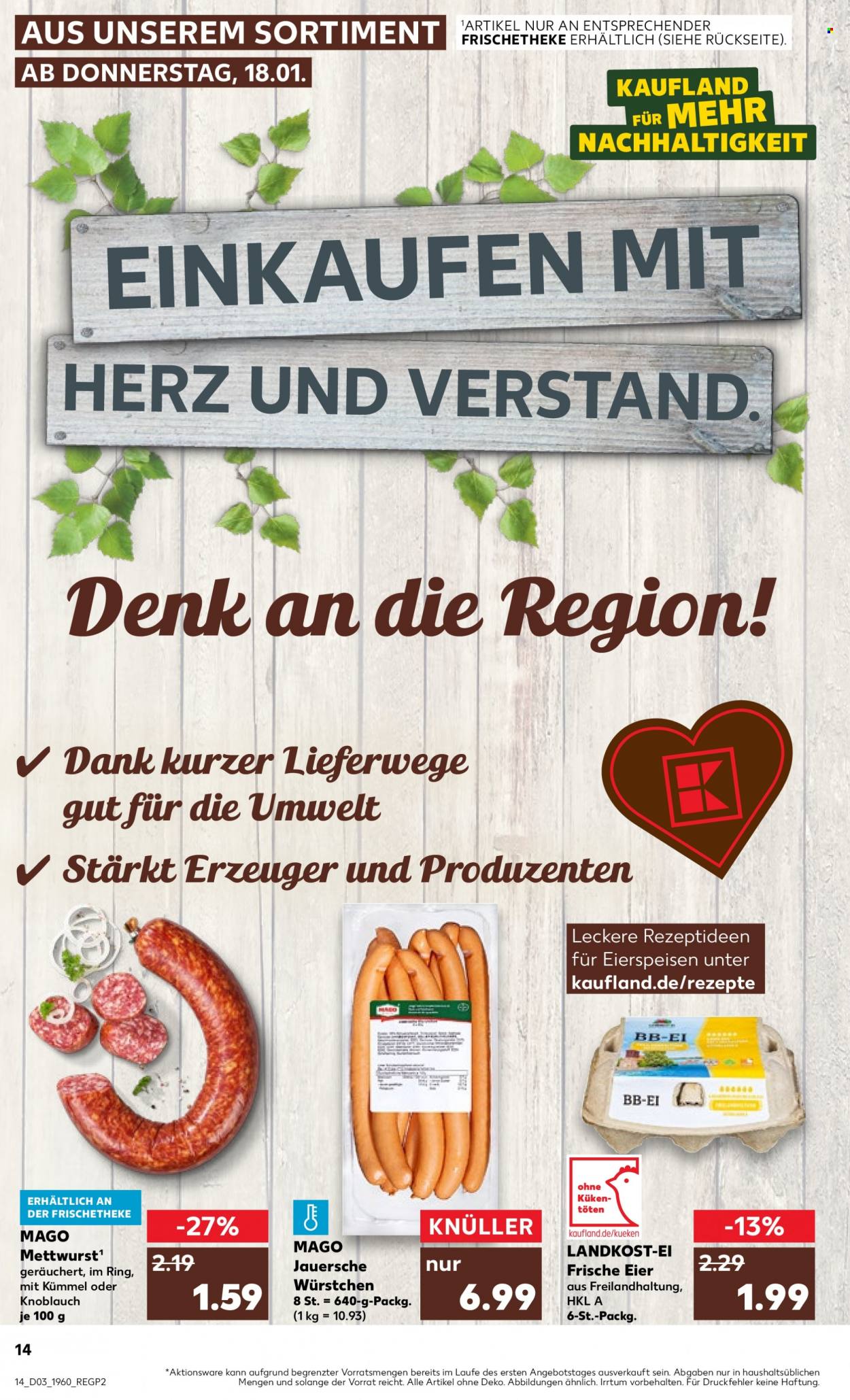 Kaufland Prospekte  - 18.01.2024 - 24.01.2024. Seite 14