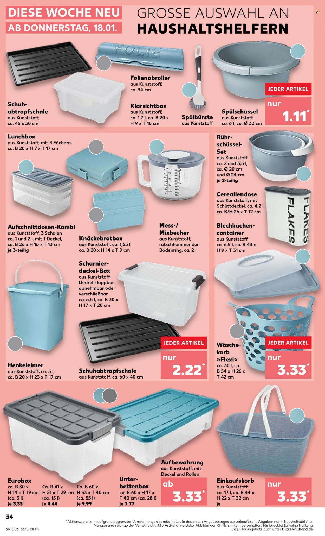 Kaufland Prospekte  - 18.01.2024 - 24.01.2024. Seite 34