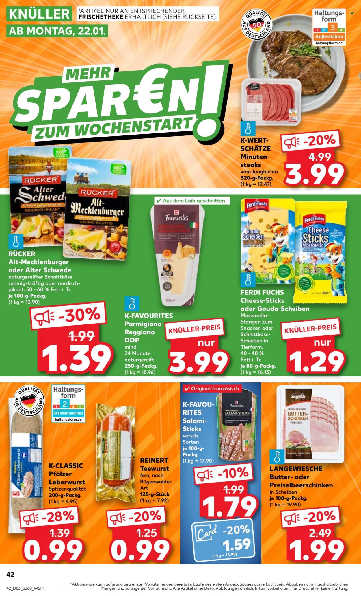 Kaufland Prospekte  - 18.01.2024 - 24.01.2024. Seite 42