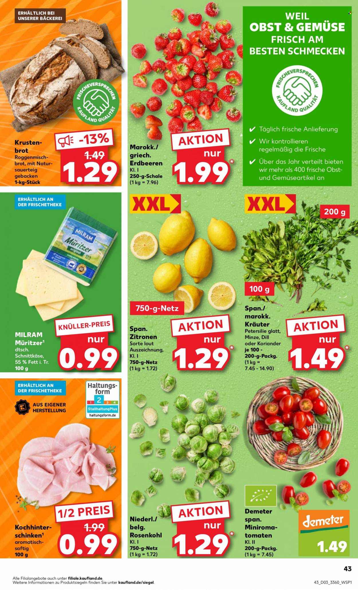 Kaufland Prospekte  - 18.01.2024 - 24.01.2024. Seite 43