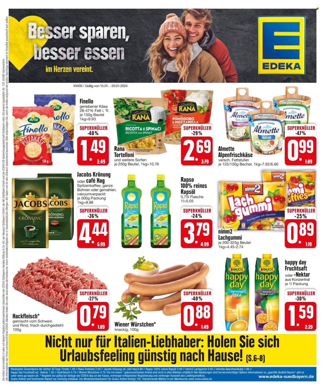 Edeka Prospekte  - 15.01.2024 - 20.01.2024. Seite 3