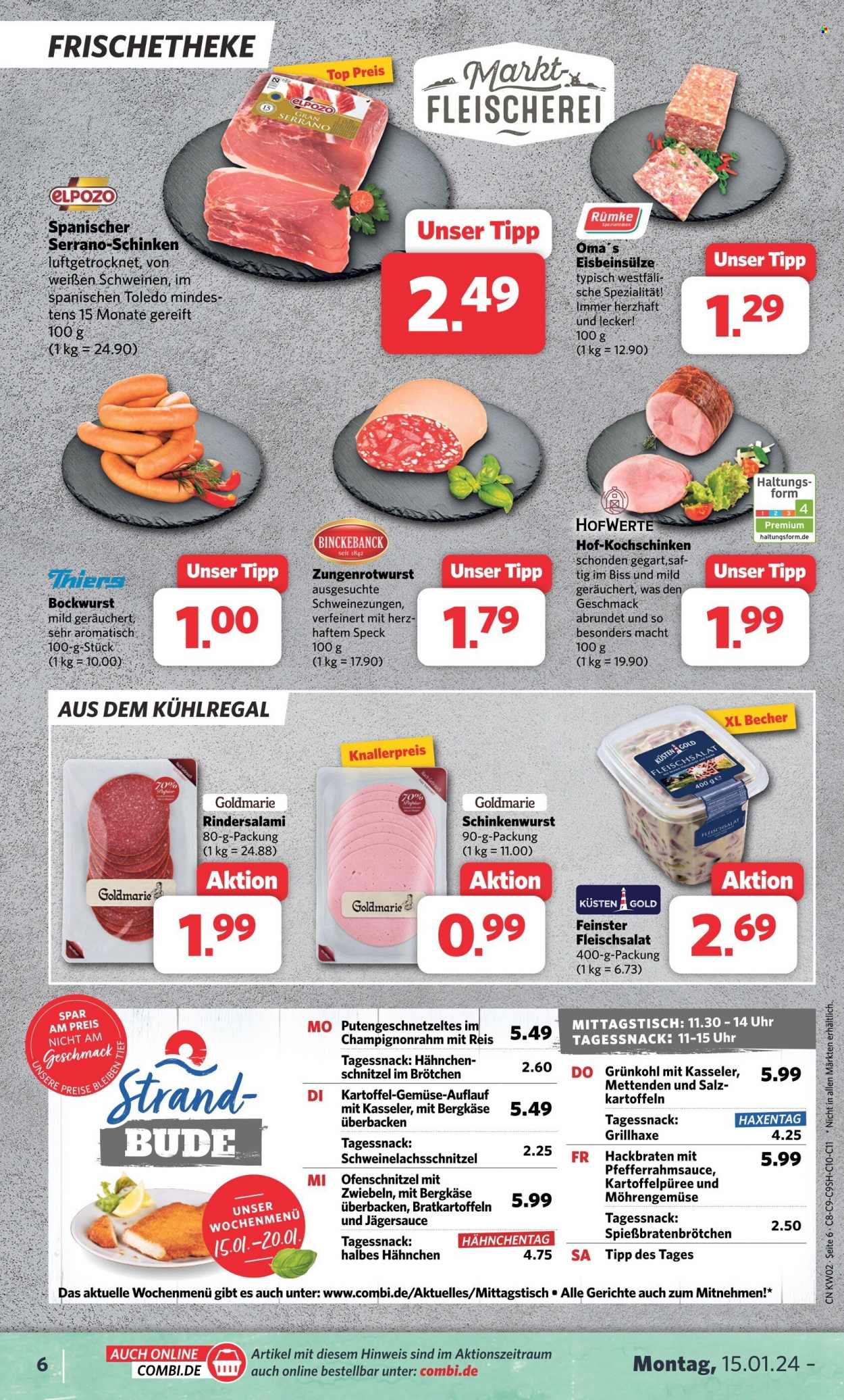 Combi Prospekte  - 15.01.2024 - 20.01.2024. Seite 6
