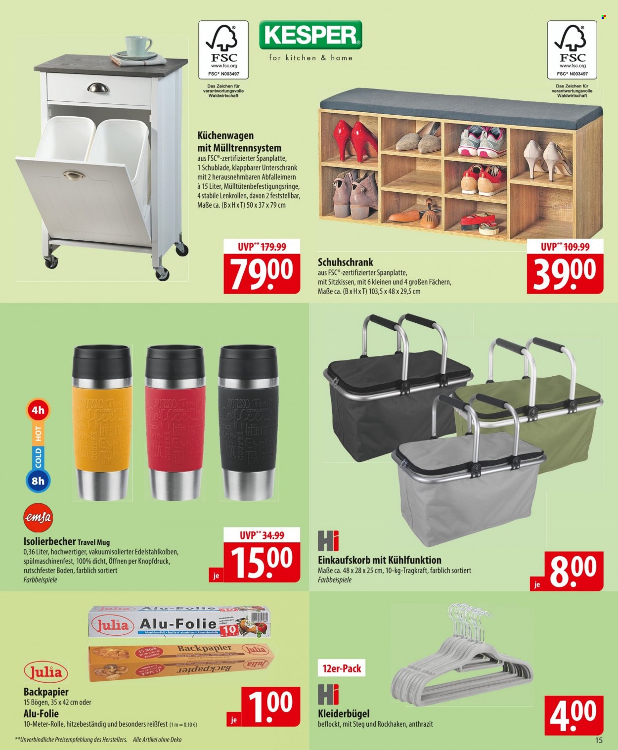 famila Prospekte  - 15.01.2024 - 20.01.2024. Seite 15