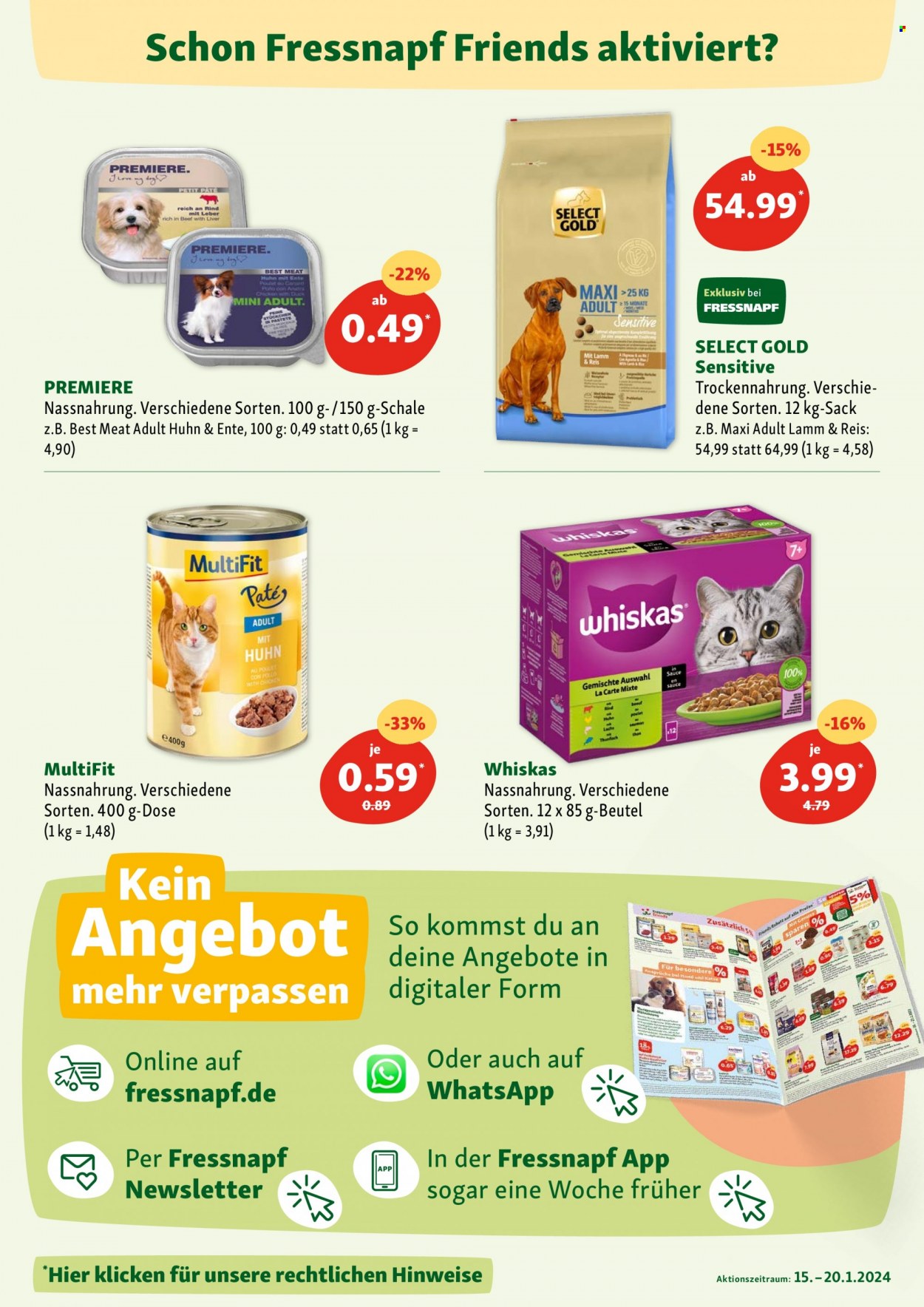 Fressnapf Prospekte  - 15.01.2024 - 20.01.2024. Seite 2