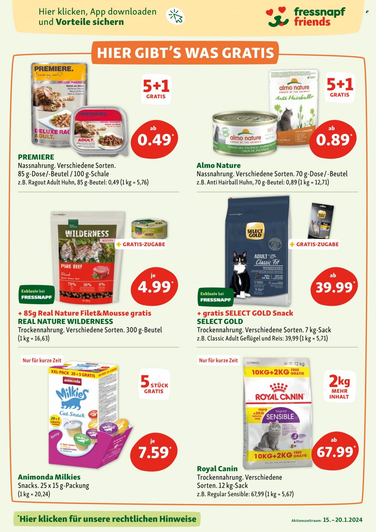 Fressnapf Prospekte  - 15.01.2024 - 20.01.2024. Seite 9