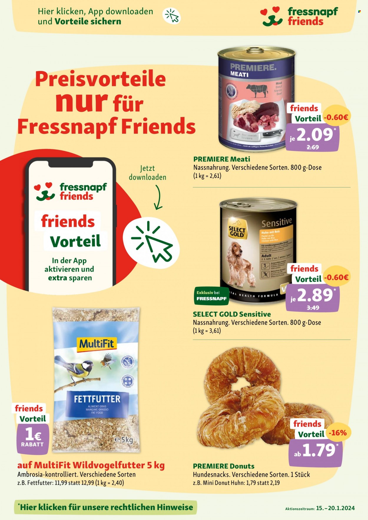 Fressnapf Prospekte  - 15.01.2024 - 20.01.2024. Seite 15