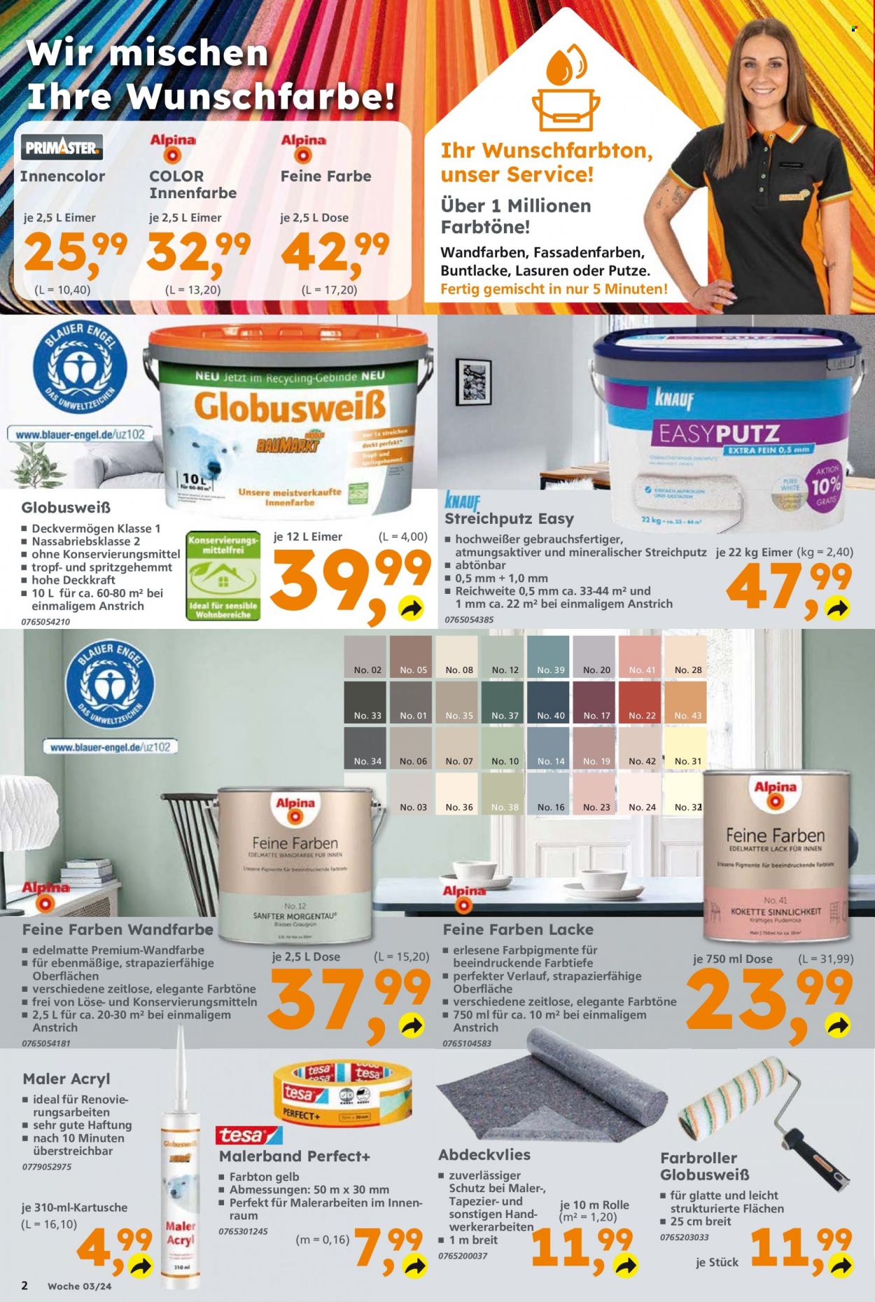 Globus Baumarkt Prospekte  - 15.01.2024 - 20.01.2024. Seite 2