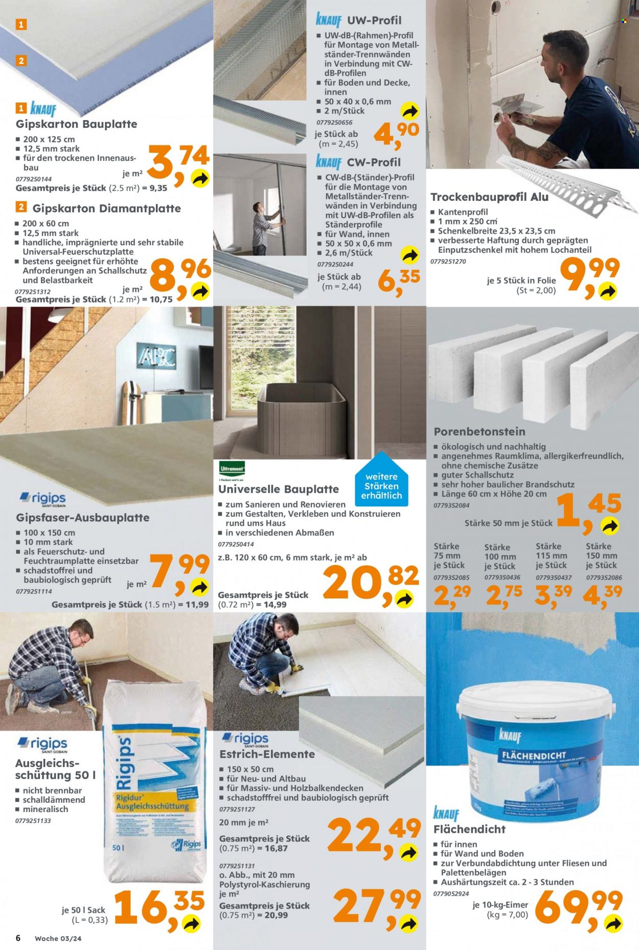 Globus Baumarkt Prospekte  - 15.01.2024 - 20.01.2024. Seite 6