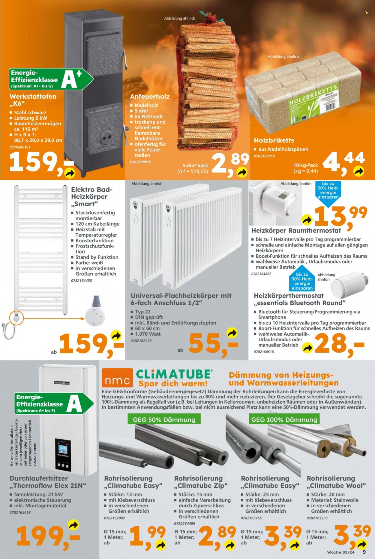 Globus Baumarkt Prospekte  - 15.01.2024 - 20.01.2024. Seite 9