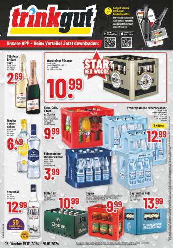 Prospekte trinkgut - 15.01.2024 - 20.01.2024.