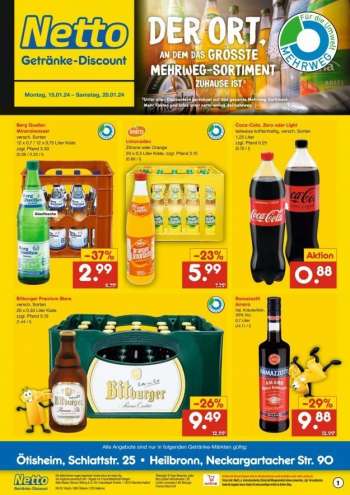Prospekte Netto Marken-Discount - 15.01.2024 - 20.01.2024.
