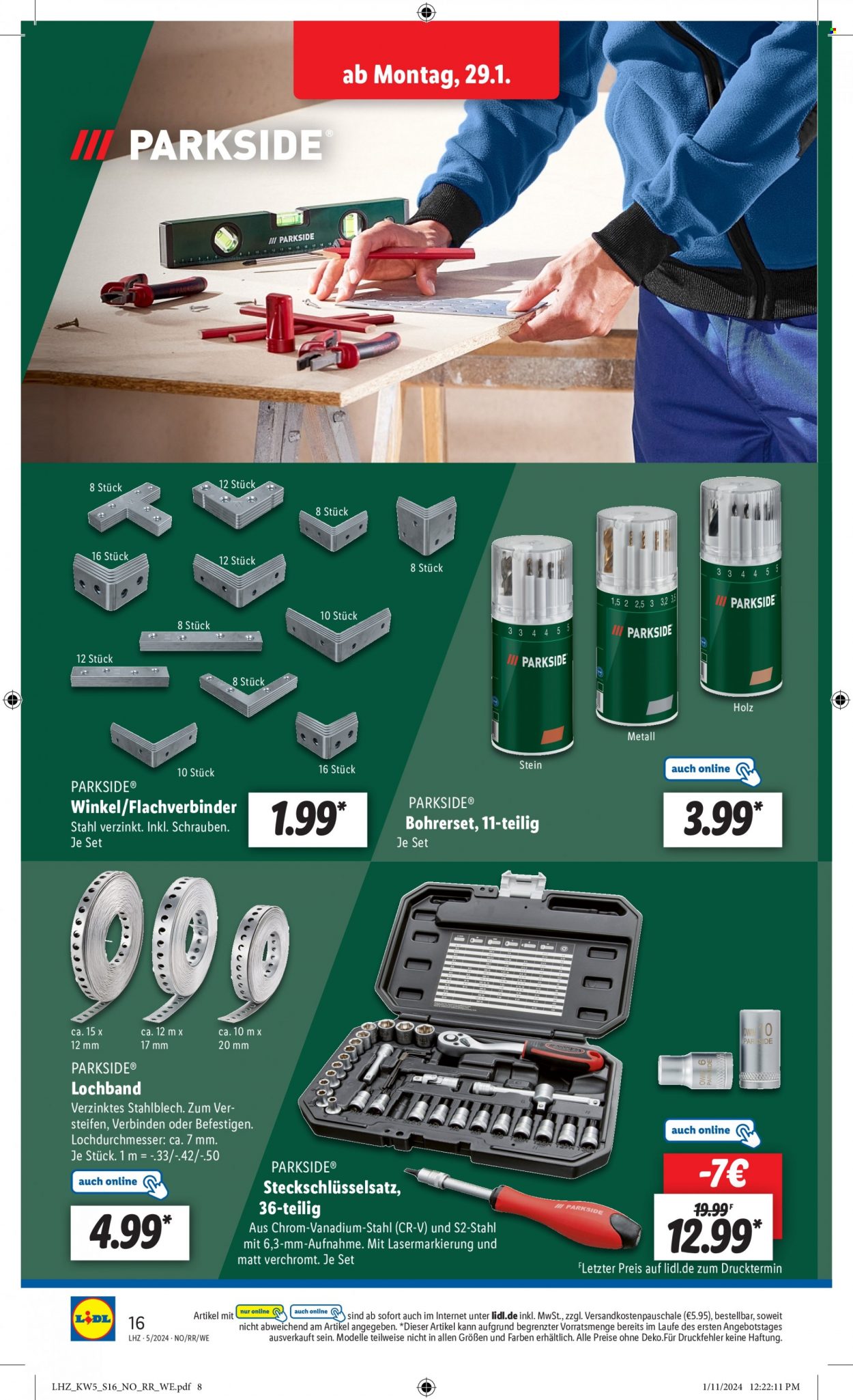 Lidl Prospekte  - 29.01.2024 - 3.02.2024. Seite 8
