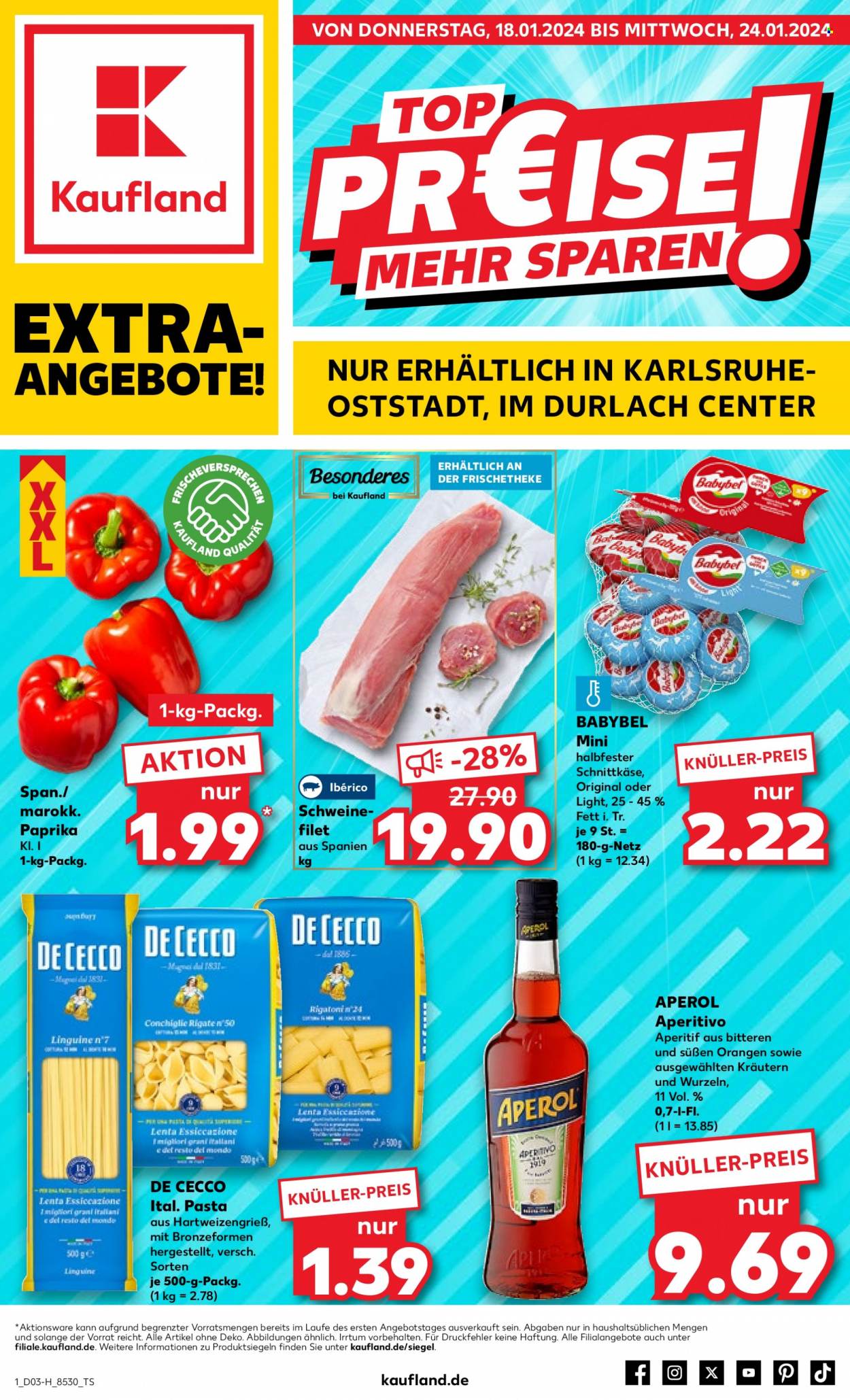 Kaufland Prospekte  - 18.01.2024 - 24.01.2024. Seite 1