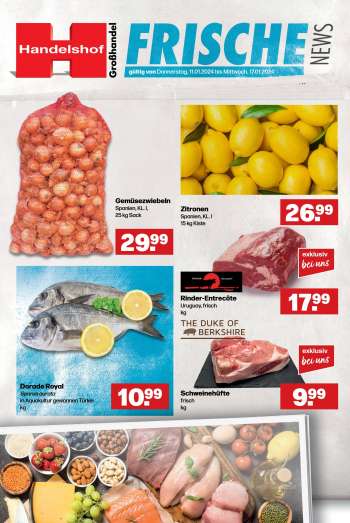 Prospekte Handelshof - 11.01.2024 - 17.01.2024.