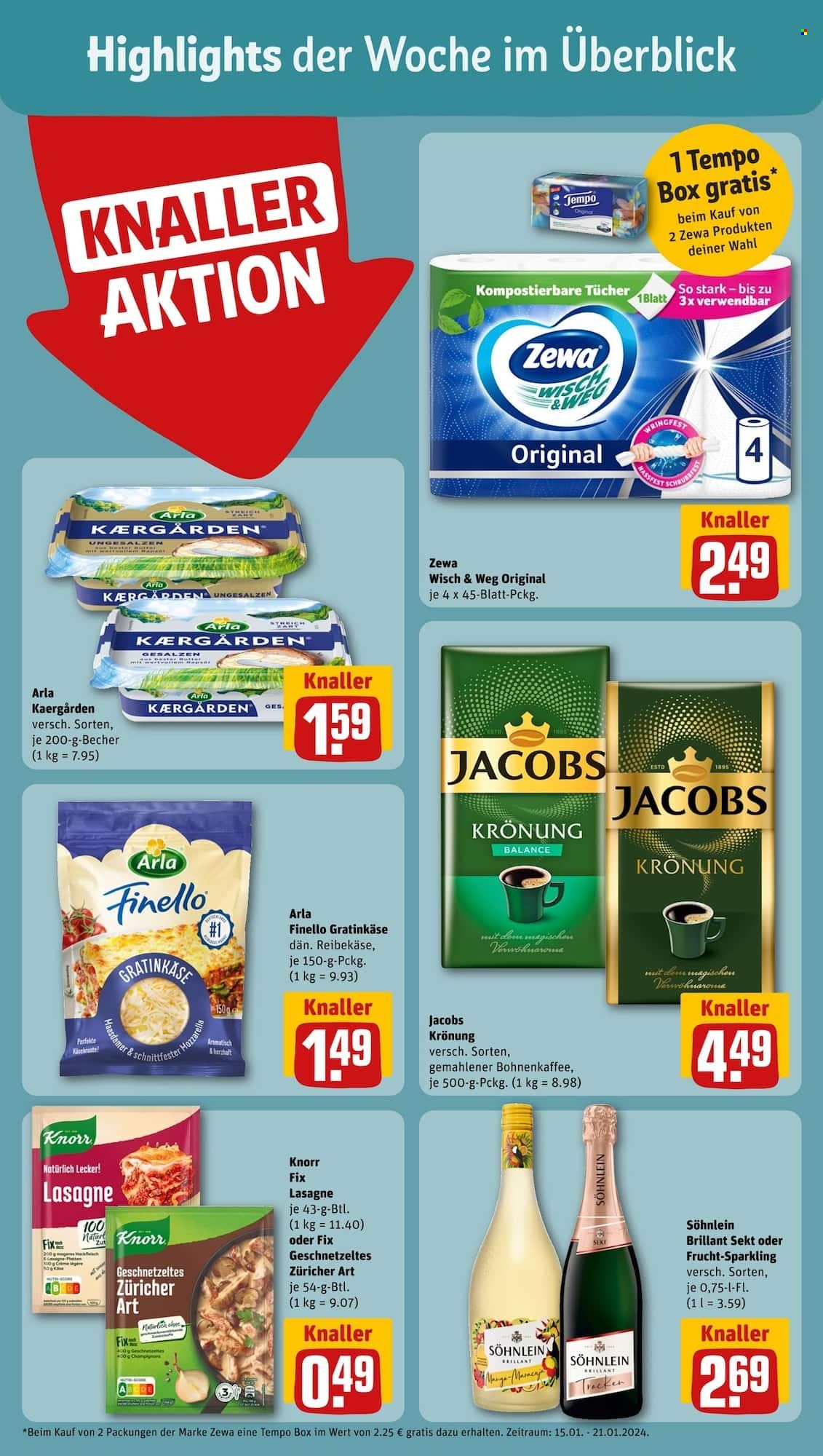 REWE Prospekte  - 15.01.2024 - 20.01.2024. Seite 2