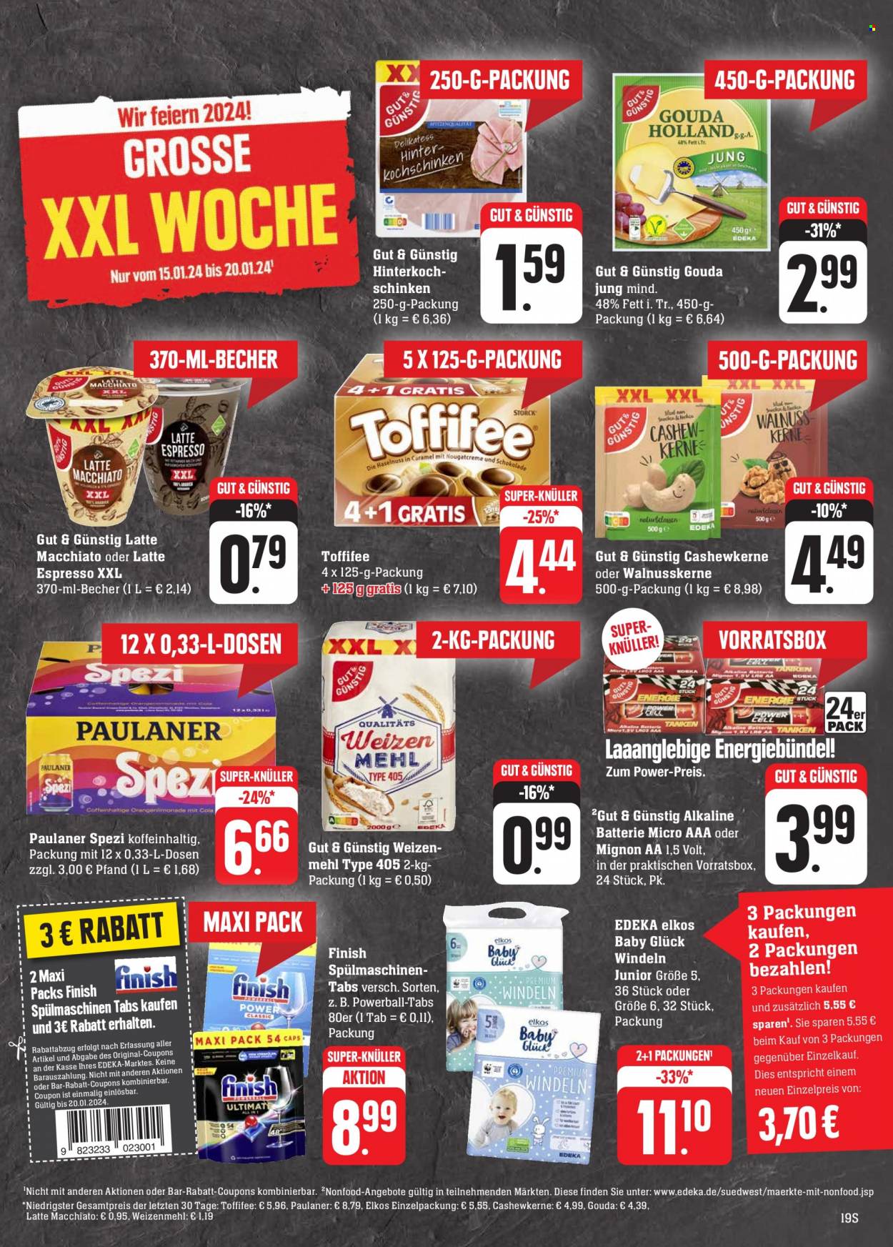 Edeka Prospekte  - 15.01.2024 - 20.01.2024. Seite 19